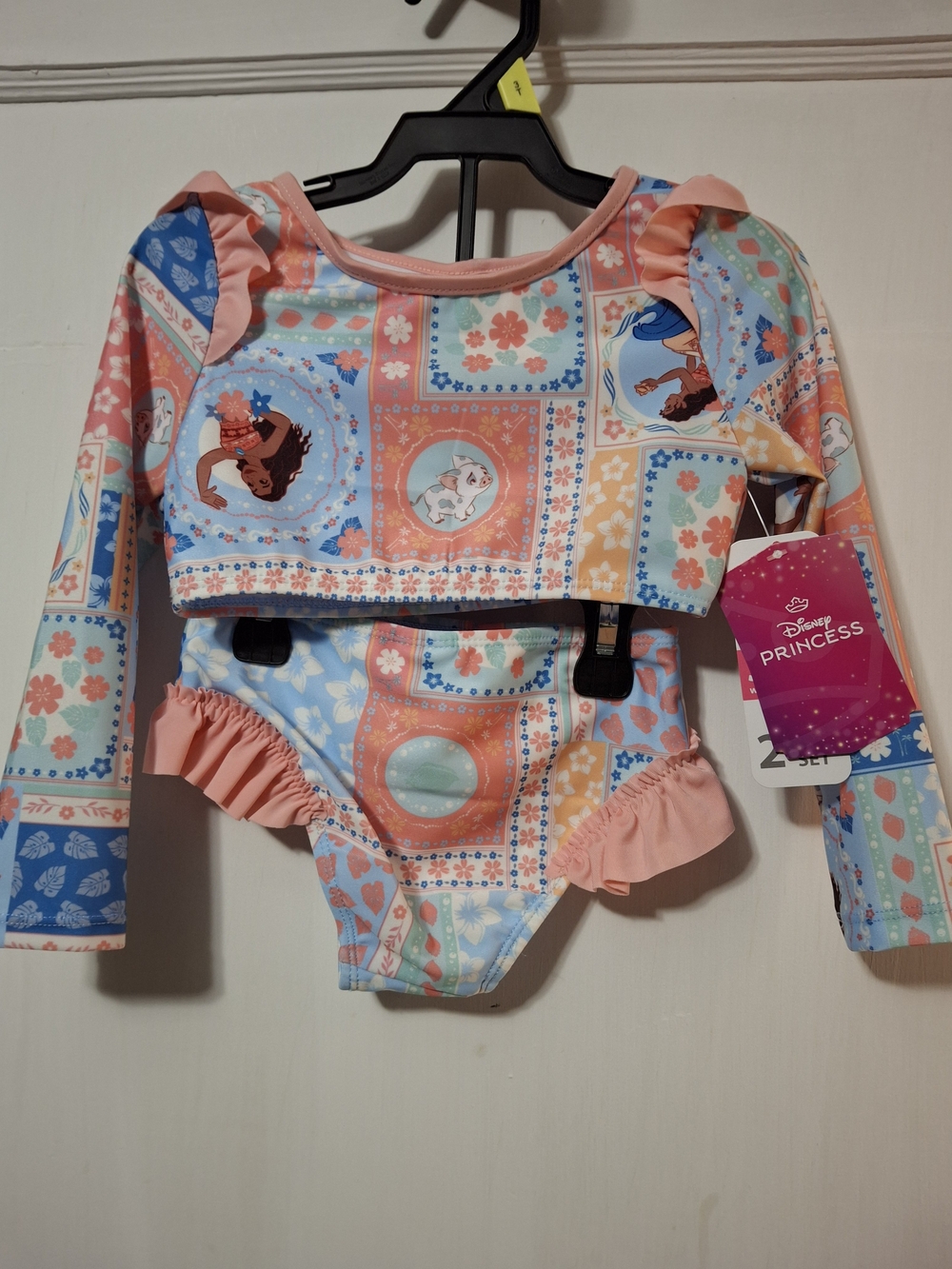 Moana 2 Piece Bathing Suit 3T
